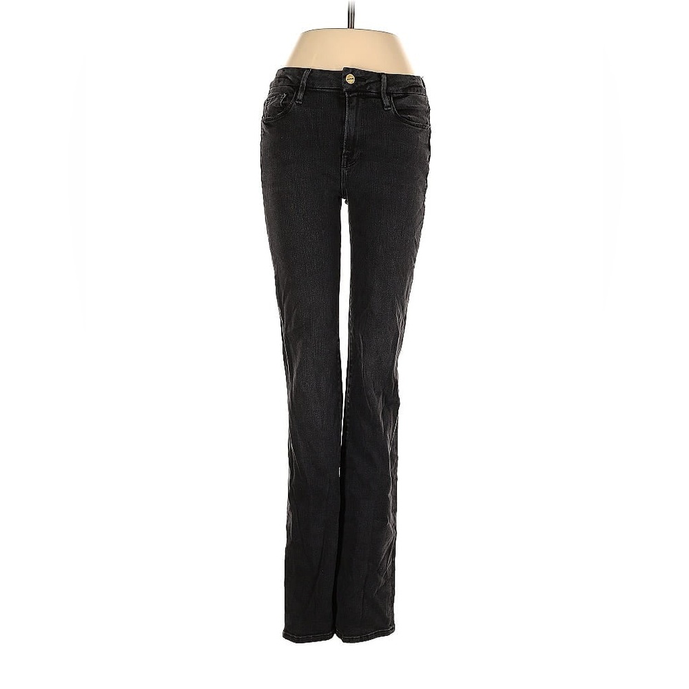 FRAME black denim (distressed) size 27